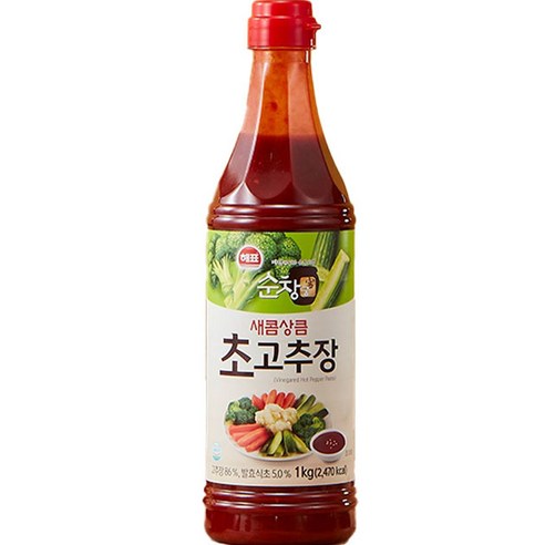 해표 순창 궁 새콤상큼 초고추장, 1kg, 1개