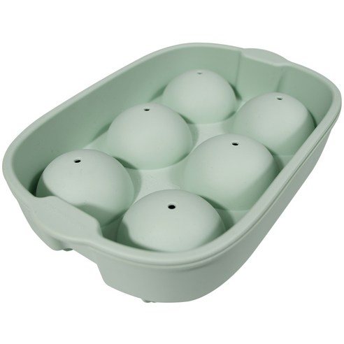 라이프란스 국내산 실리콘 얼음틀(뚜껑포함) 아이스 트레이 왕얼음틀 아이스몰드 위스키 얼음 용기 동그란 아이스볼메이커 카페얼음틀 빅아이스볼, 핑크