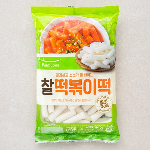 풀무원 찰 떡볶이 떡, 1개, 600g 홍대선