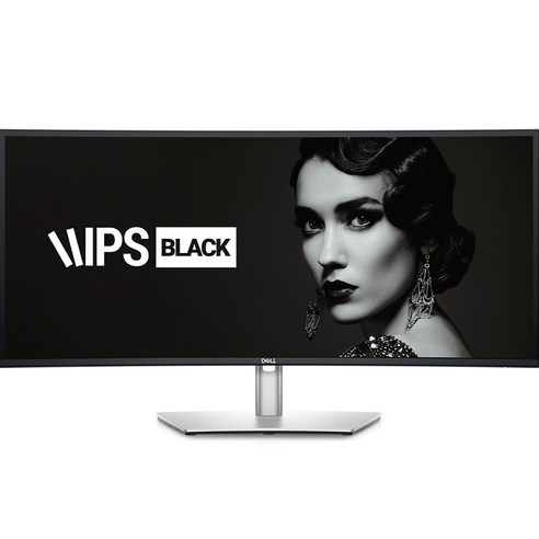 델 86.72cm WQHD 울트라샤프 커브드 USB-C 허브 모니터, U3423WE