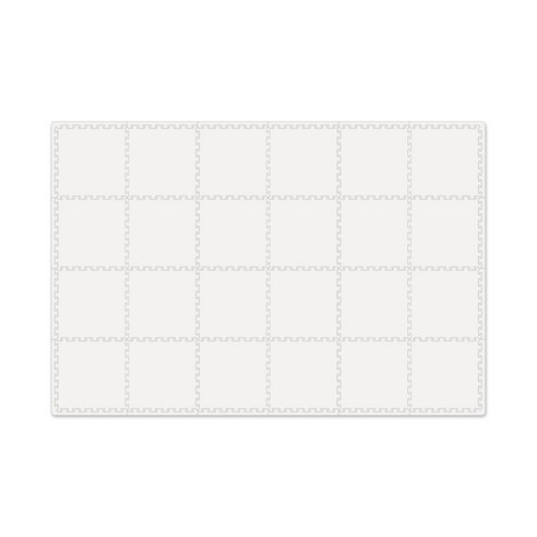 맘편한 오리지널 매트 50 x 50 x 2.5 cm, 시쉘 화이트, 24개