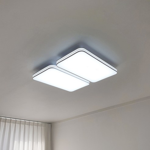 시스템 시즌2 LED 거실등 100W, 주광색(백색)