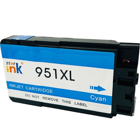 토너피아 HP 호환잉크 대용량 951XL, 파랑, 1개