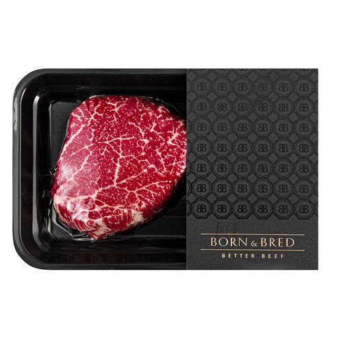 한우 안심의 부드러움과 육즙, 프랑스식 샤또브리앙 스테이크의 만남