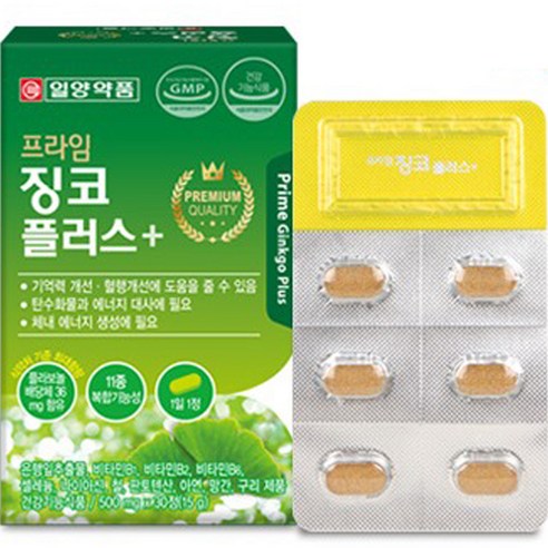 일양약품 프라임 징코 플러스 15g, 1개