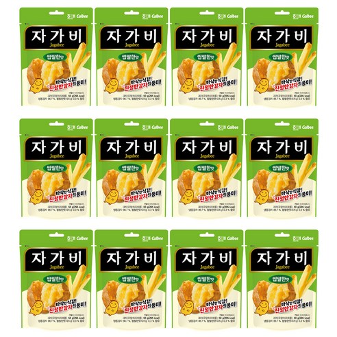 자가비 짭짤한 맛, 50g, 12개