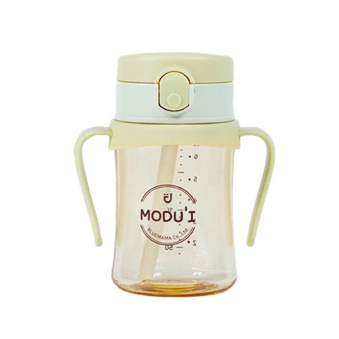 우리 아이 첫 빨대컵, 블루마마 모두아이 리뉴얼 원터치 빨대컵 200ml 솔직 담백 리뷰 블루마마빨대컵