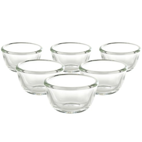 삼호유리 럭키글라스 쉐프 소스볼 40ml LG-222003 6p, 투명, 1개