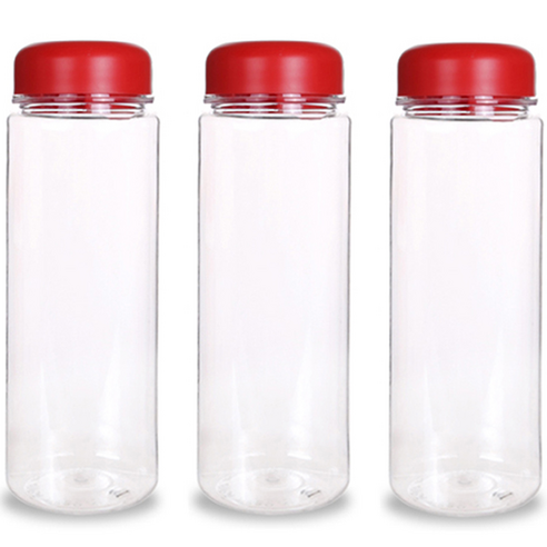 MAKA 클린 트라이탄 마이보틀 3p, 레드, 500ml, 3개