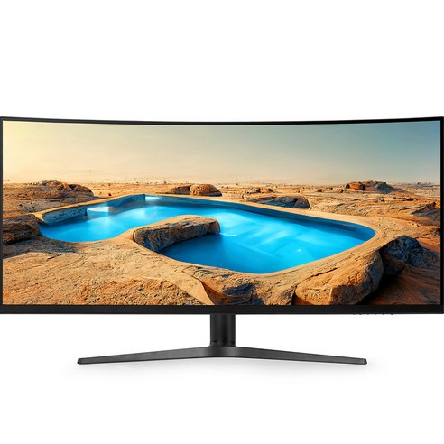 크로스오버 86.7cm IPS 울트라와이드 커브드 멀티스탠드 모니터, 34LGD21W(무결점)