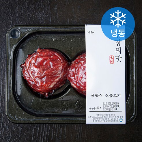 명장의맛 양념 언양식 소불고기 (냉동), 300g, 1개