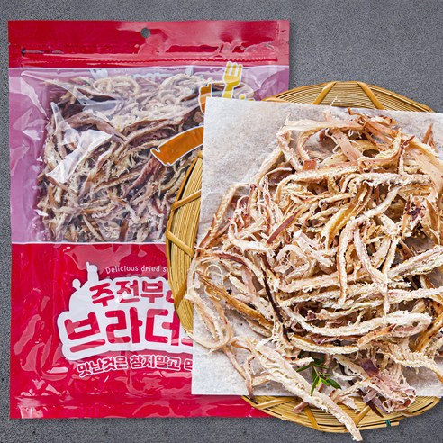 주전부리 브라더스 숯불구이맛 오징어, 300g, 1개