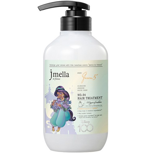 제이멜라 디즈니100 에디션 퀸 5 헤어 트리트먼트, 500ml, 1개