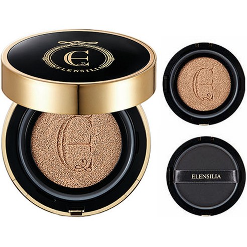 엘렌실라 에센스 블랙 커버 쿠션 프리미엄 15g + 리필 15g, N23 내추럴베이지, 1세트