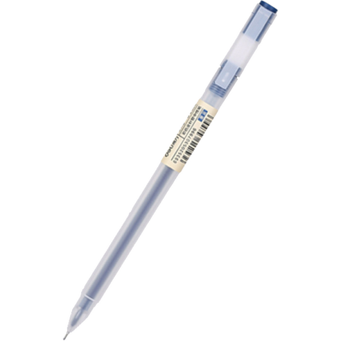 서명 델리 컬러 중성 잉크 볼펜 0.5mm, 잉크블루, 1개