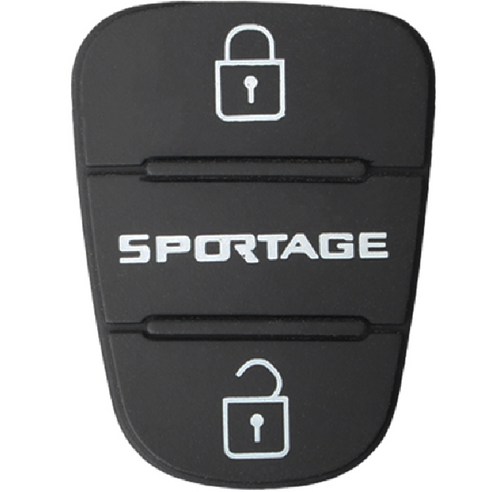 아리코 폴딩키 고무 버튼 교체 DIY 키홀더, 블랙