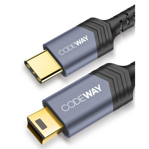 코드웨이 USB C 타입 to 미니 5핀 외장 하드 케이블: 내구성 있고, 고속 데이터 전송을 위한 필수 액세서리