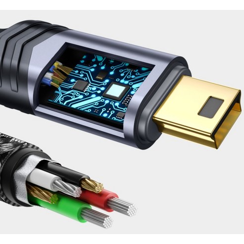 USB C타입 to 미니 5핀 외장하드 케이블: 고속 데이터 전송, 내구성, 플러그 앤 플레이