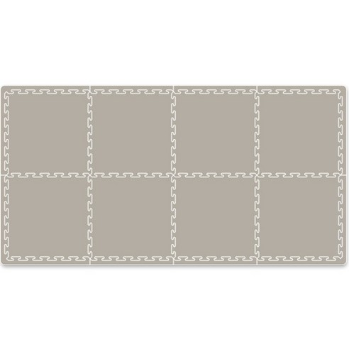 유아용 오리지널 맘편한 매트 50 x 50 x 2.5 cm, 머드 그레이, 8개