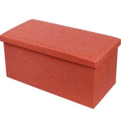 소니오 튼튼한 접이식 스토리지 리빙박스 40 x 25 x 25 cm, 03 오렌지, 1개
