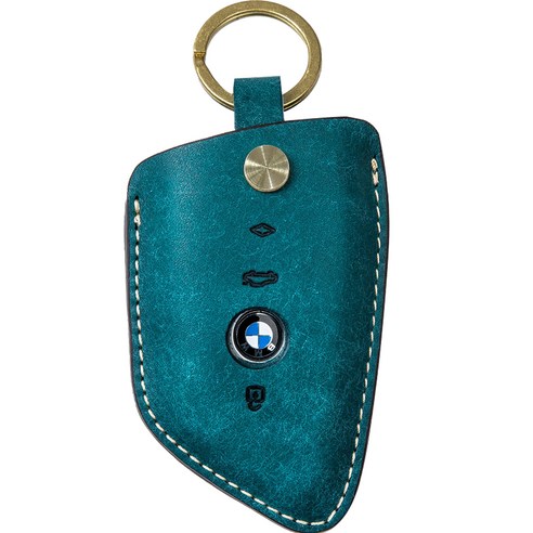 헤르만 3 4버튼 스마트키 케이스 신형 BMW sWZ104, 1개, 디셈버 블루