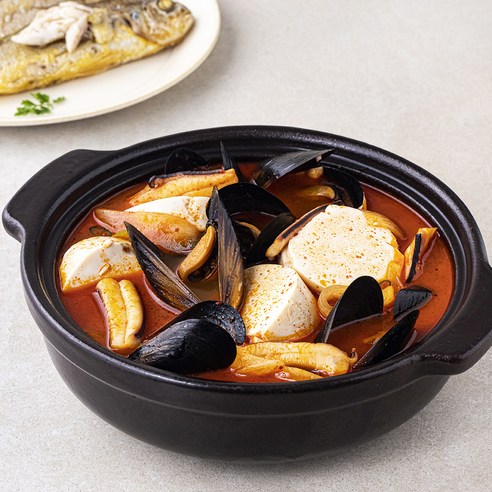 바다자리 참조기구이 + 순두부찌개(2~3인분), 530g, 1세트
