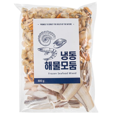 신선한 바다의 향기를 간편하게 즐기는 바이오션 해물모둠 4종
