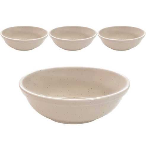 로야 멜라민 5반볼 14cm, 마블, 4개