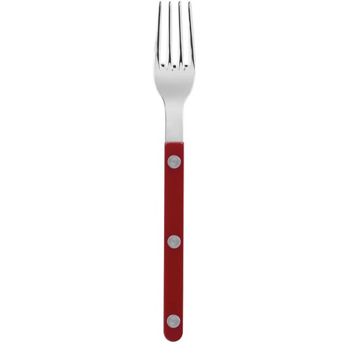 사브르 비스트로 샤이니 케이크포크 16cm, 버건디, 1개