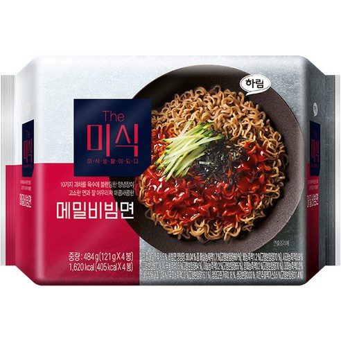 메밀 비빔면 121g 4팩 면종류