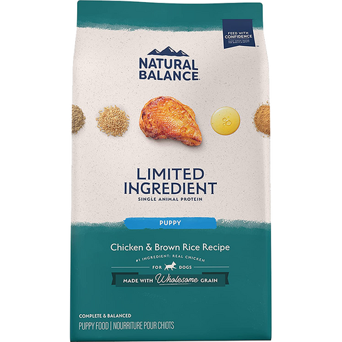 내추럴발란스 퍼피 강아지 LI 레시피 건식사료, 닭, 1.1kg, 1개
