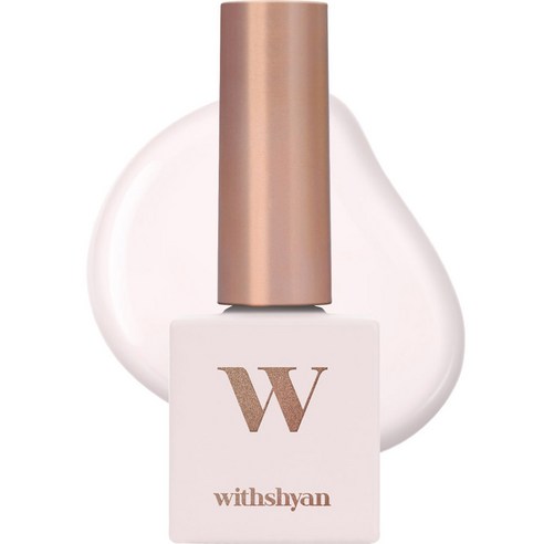 위드샨 프로페셔널 폴리쉬 컬러 위드젤 시럽젤, W21 포슬린핑크, 10g, 1개