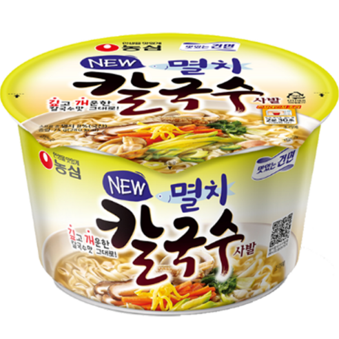 멸치칼국수 사발 75g, 1개