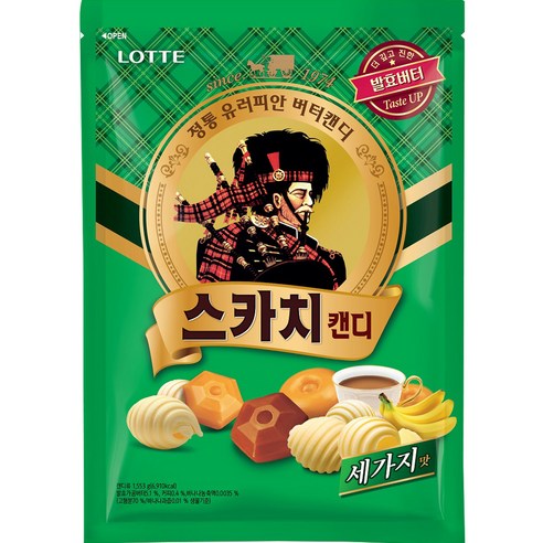 스카치 캔디 세가지맛, 1개, 1553g