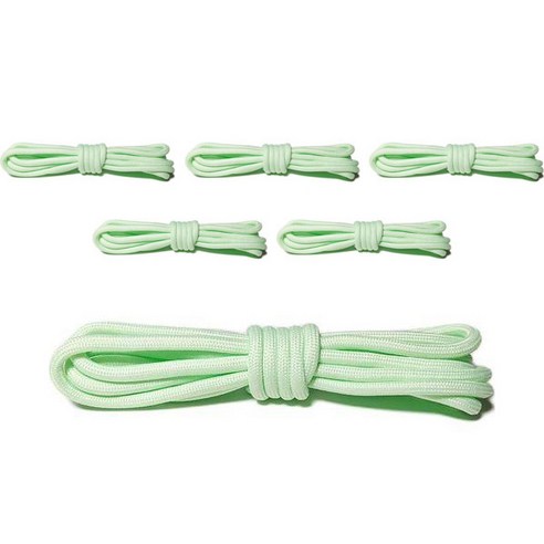 요고조고 스케이트끈 60cm, 07 녹색, 6개