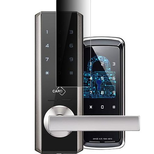 힐링쉴드 도어락 사생활 정보 보안기필름, CDL-2ARC, 1개