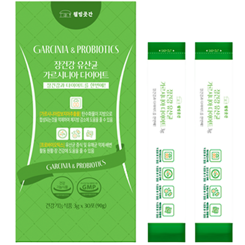 웰빙곳간 스마트 가르시니아 다이어트 장건강 유산균 30p, 30포, 1개