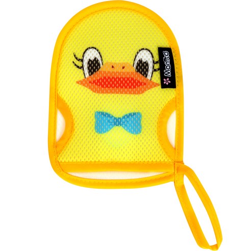 마니또 쥬쥬 유아 목욕장갑 키즈, 덕(키즈), 1개