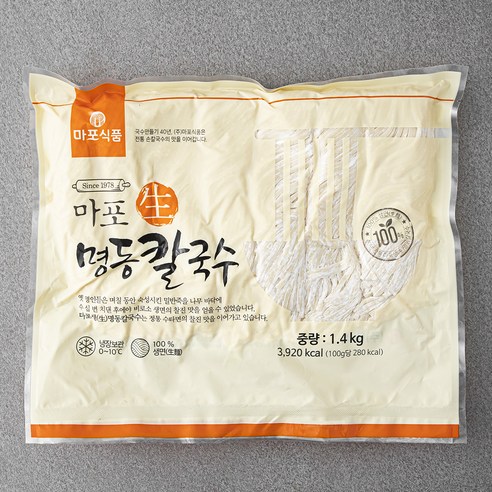 마포식품 생 명동칼국수 7인분, 1.4kg, 1개 조조칼국수 마포식품 생 명동칼국수 7인분, 1.4kg, 1개 조조칼국수