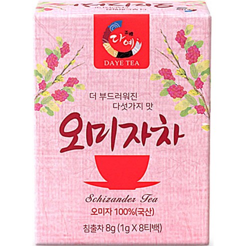 다예 오미자차 8p, 1g, 8개입, 1개