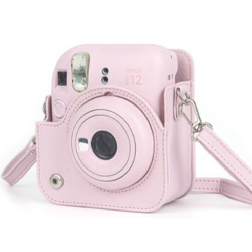 인스탁스 로고 케이스 핑크는 인스탁스 미니 12 카메라를 보호하고 스타일을 더하는 내구성 있는, 사용자 친화적이며 세련된 케이스입니다.