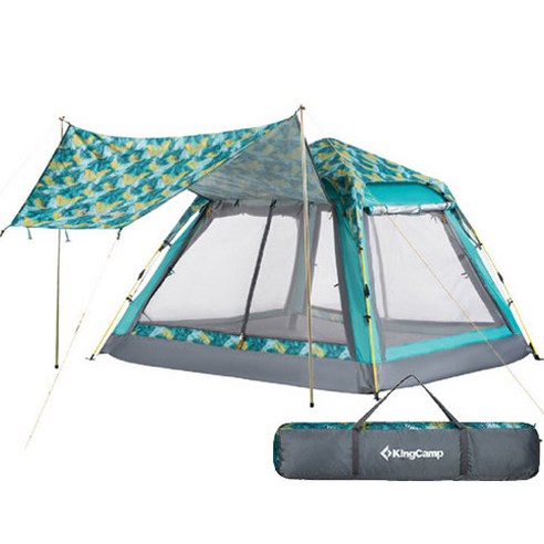 킹캠프 포시타노 원터치 텐트, 블루