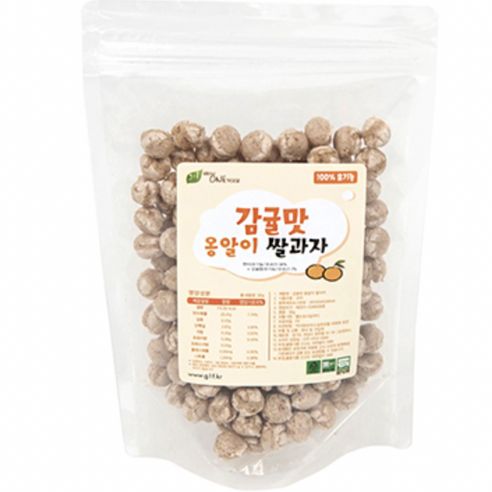 그린원푸드 유기농 옹알이 유아 쌀과자, 감귤맛, 30g, 1개