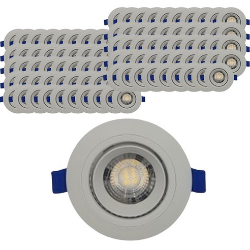시그마LED LED SMT 삼성칩 각도조절 다운라이트 원형 5W 100p, 전구색
