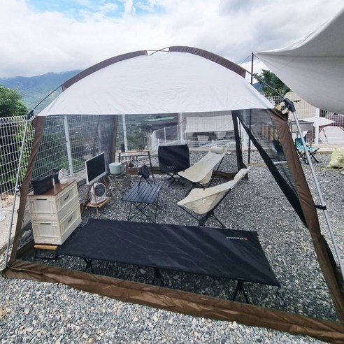 차박 캠핑용 야외 특대형 모기장 텐트, 혼합색상, 5~8인용