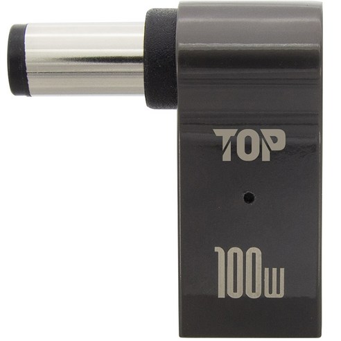 솔탑 USB C타입 DC변환 노트북 충전 젠더 100W 7.4 x 5 mm, SOLTOP-1349