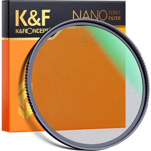 케이앤에프컨셉 NANO-X MRC 1/4 블랙미스트 Diffusion 슬림필터 8K AGC Glass 40.5mm