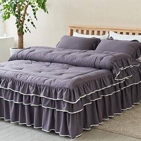 류금숙 라인 실키케어 프릴 차렵이불