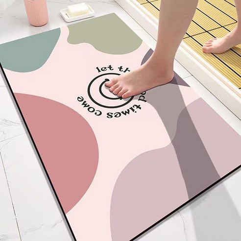 유리네 규조토 레인보우 발매트, 파스텔
