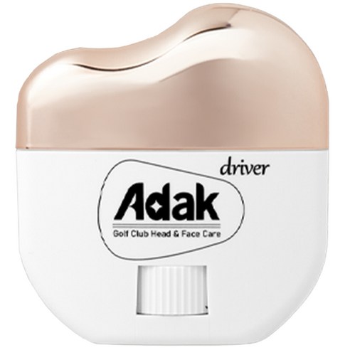 Adak 아닥 드라이버용 골프채관리 세척 헤드 그루브 클리너 43g, 실버, 1개